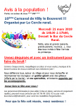 10ème carnaval de Villy-le-Bouveret le 21 mars 2018