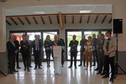 Inauguration : ensemble polyvalent et mise en souterrain : discours