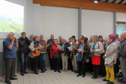 Inauguration : ensemble polyvalent et mise en souterrain : hymne