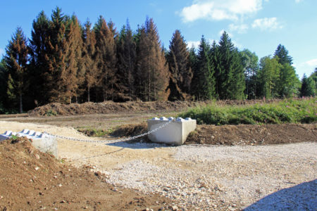 Plateforme de stockage de déchets verts de Menthonnex-en-Bornes